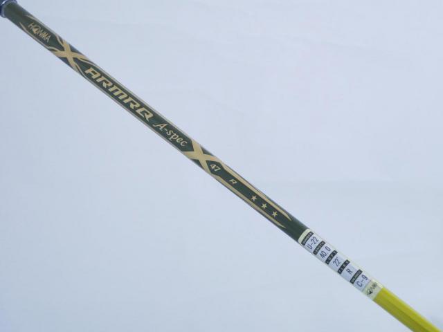 Fairway Wood : Honma : **ของใหม่ ยังไม่แกะพลาสติก ก้าน 3 ดาว** ไม้กระเทย Honma Beres A-Spec II (ออกปี 2021) Loft 22 ก้าน ARMRQ A-Spec (47) Flex R (3 ดาว)