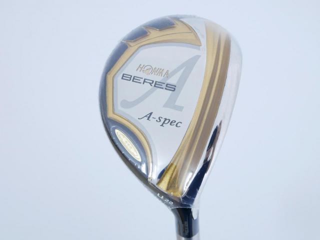 Fairway Wood : Honma : **ของใหม่ ยังไม่แกะพลาสติก ก้าน 3 ดาว** ไม้กระเทย Honma Beres A-Spec II (ออกปี 2021) Loft 22 ก้าน ARMRQ A-Spec (47) Flex R (3 ดาว)