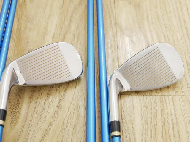 Iron set : Katana : ชุดเหล็กกระเทย Katana Sword SL-Eleven มีเหล็ก 7-12 (6 ชิ้น เทียบเท่า 6-Pw,Aw) ก้านกราไฟต์ Flex SR