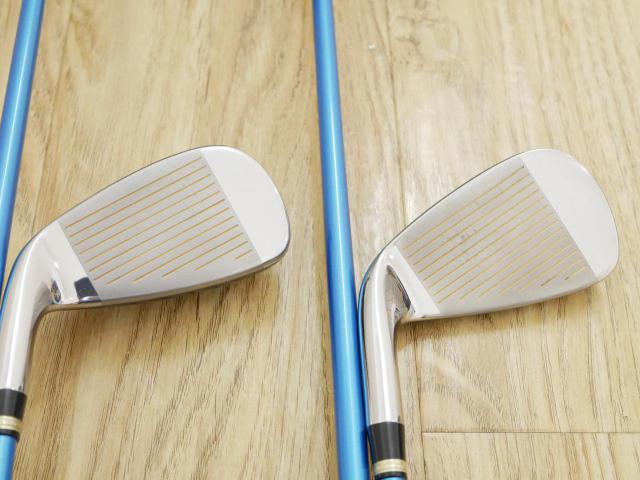 Iron set : Katana : ชุดเหล็กกระเทย Katana Sword SL-Eleven มีเหล็ก 7-12 (6 ชิ้น เทียบเท่า 6-Pw,Aw) ก้านกราไฟต์ Flex SR