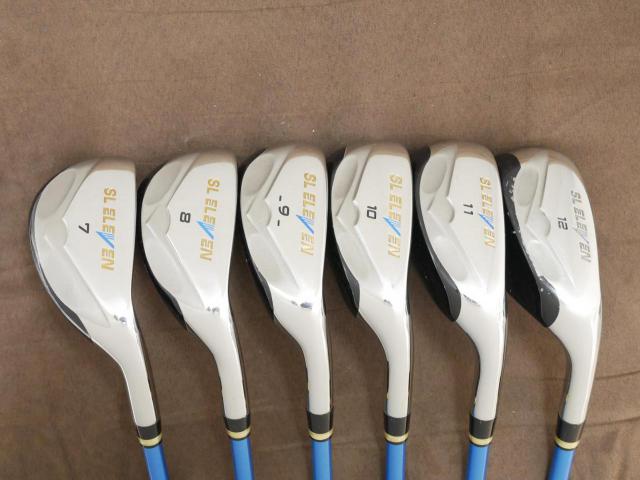 Iron set : Katana : ชุดเหล็กกระเทย Katana Sword SL-Eleven มีเหล็ก 7-12 (6 ชิ้น เทียบเท่า 6-Pw,Aw) ก้านกราไฟต์ Flex SR