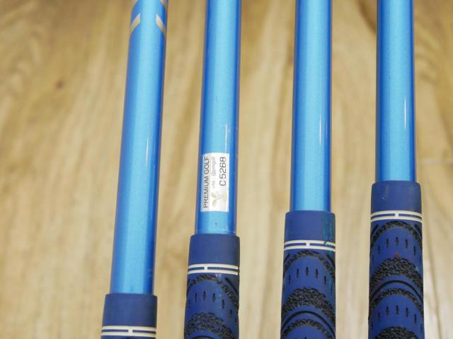 Iron set : Katana : ชุดเหล็กกระเทย Katana Sword SL-Eleven มีเหล็ก 7-12 (6 ชิ้น เทียบเท่า 6-Pw,Aw) ก้านกราไฟต์ Flex SR