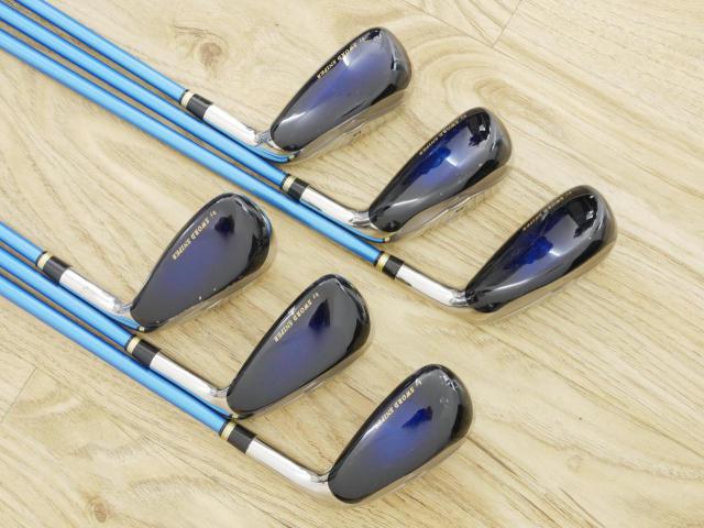Iron set : Katana : ชุดเหล็กกระเทย Katana Sword SL-Eleven มีเหล็ก 7-12 (6 ชิ้น เทียบเท่า 6-Pw,Aw) ก้านกราไฟต์ Flex SR