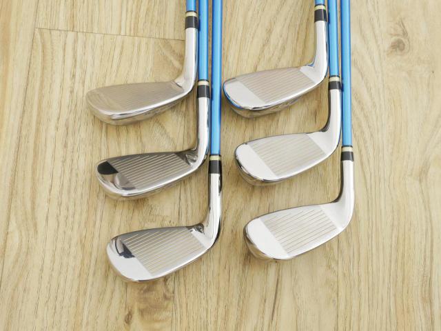 Iron set : Katana : ชุดเหล็กกระเทย Katana Sword SL-Eleven มีเหล็ก 7-12 (6 ชิ้น เทียบเท่า 6-Pw,Aw) ก้านกราไฟต์ Flex SR