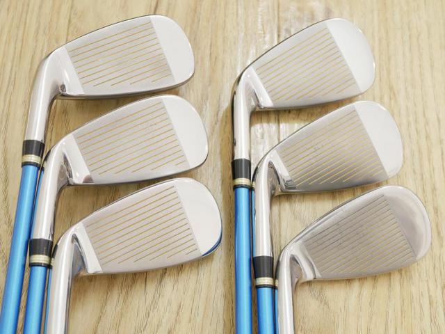 Iron set : Katana : ชุดเหล็กกระเทย Katana Sword SL-Eleven มีเหล็ก 7-12 (6 ชิ้น เทียบเท่า 6-Pw,Aw) ก้านกราไฟต์ Flex SR
