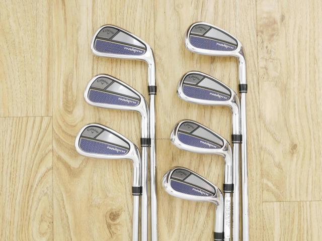 Iron set : Callaway : ชุดเหล็ก Callaway Paradym (รุ่นปี 2023 Japan Spec.) มีเหล็ก 6-Pw,Aw,52 (7 ชิ้น) ก้านเหล็ก NS Pro 950 NEO Flex S