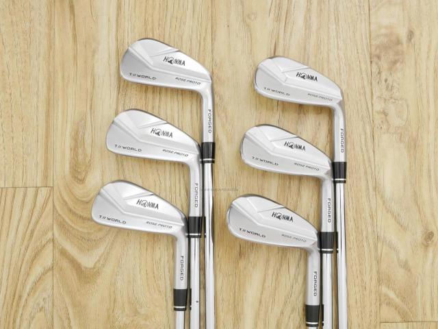 Iron set : Honma : ชุดเหล็ก Honma TW-MB Rose Proto (Forged ปี 2020) มีเหล็ก 5-10 (6 ชิ้น) ก้านเหล็ก AMT Tour White S200