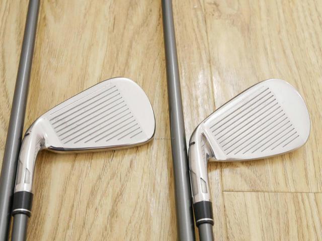Iron set : Taylormade : ชุดเหล็ก Taylormade SIM MAX OS (ออกปี 2020 Japan Spec.) มีเหล็ก 6-Pw,Aw (6 ชิ้น) ก้านกราไฟต์ Mitsubishi Tensei TM60 Flex R