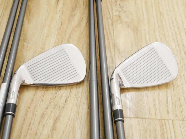 Iron set : Taylormade : ชุดเหล็ก Taylormade SIM MAX OS (ออกปี 2020 Japan Spec.) มีเหล็ก 6-Pw,Aw (6 ชิ้น) ก้านกราไฟต์ Mitsubishi Tensei TM60 Flex R