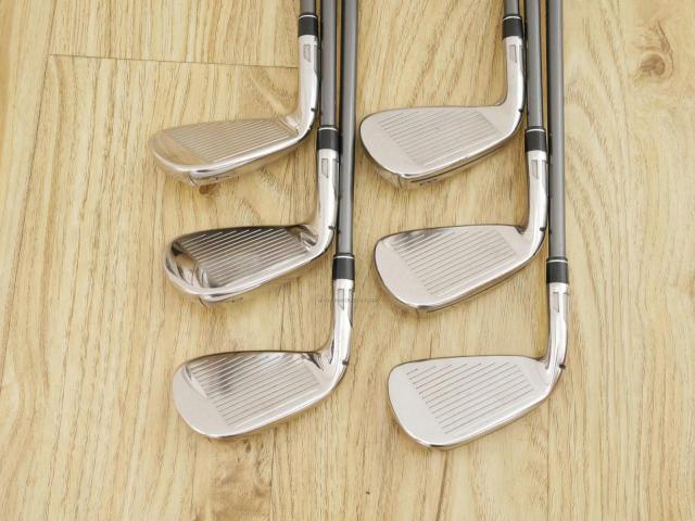 Iron set : Taylormade : ชุดเหล็ก Taylormade SIM MAX OS (ออกปี 2020 Japan Spec.) มีเหล็ก 6-Pw,Aw (6 ชิ้น) ก้านกราไฟต์ Mitsubishi Tensei TM60 Flex R