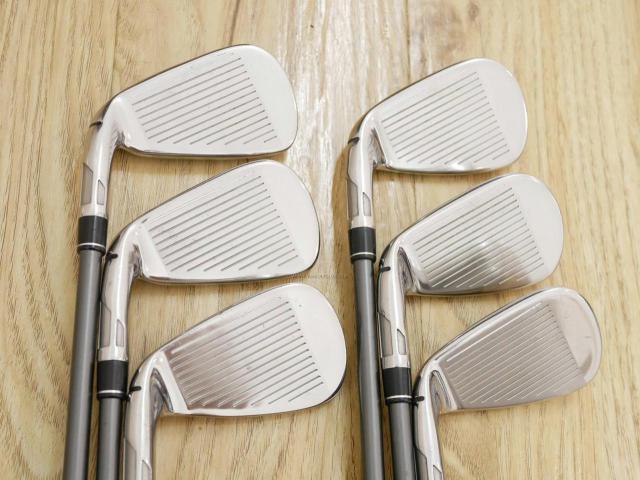 Iron set : Taylormade : ชุดเหล็ก Taylormade SIM MAX OS (ออกปี 2020 Japan Spec.) มีเหล็ก 6-Pw,Aw (6 ชิ้น) ก้านกราไฟต์ Mitsubishi Tensei TM60 Flex R