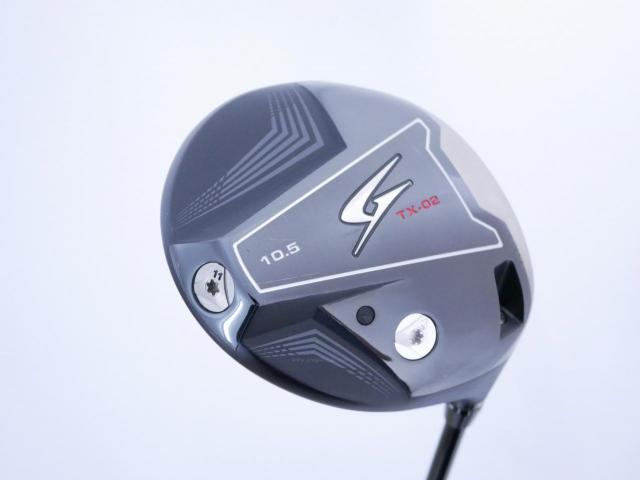 Driver : Tsuruya : ไดรเวอร์ Tsuruya TX-02 (460cc.) Loft 10.5 (ปรับได้) ก้าน Mitsubishi Diamana Flex S