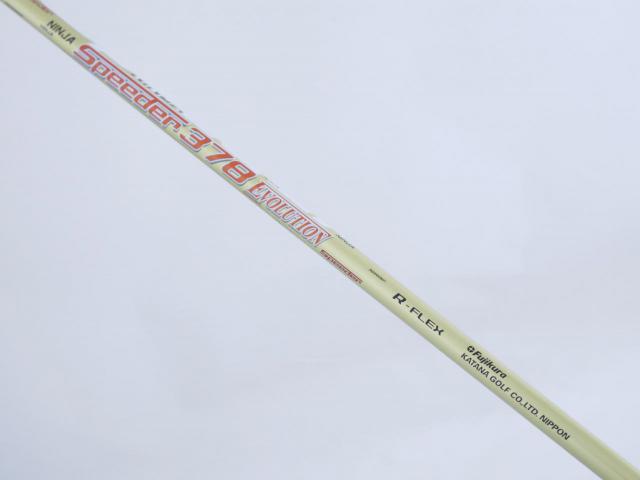 Driver : Katana : **ของใหม่ ยังไม่แกพลาสติก** ไดรเวอร์ Katana NINJA Hi 485cc.Non-Conform (รุ่นปี 2021 หน้าเด้งที่สุด) Loft 10.5 ก้าน Fujikura Speeder 378 Evolution Flex R