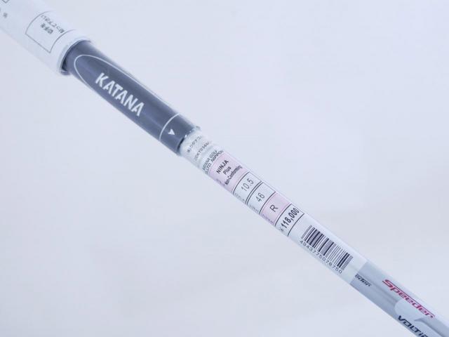 Driver : Katana : **ของใหม่ ยังไม่แกพลาสติก** ไดรเวอร์ Katana NINJA Hi Plus 485cc Non-Conform (รุ่นปี 2021 หน้าเด้งที่สุด มี Offset กันลูกบานออกขวา) Loft 10.5 ก้าน Fujikura Speeder 378 Evolution Flex R
