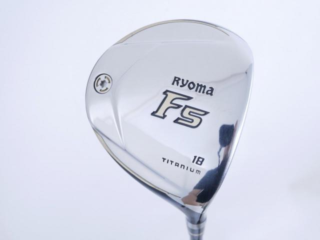 Fairway Wood : Other Brand : หัวไม้ 5 Ryoma F Titanium (รุ่นปี 2019 ไกลมากๆ) Loft 18 ก้าน Tour AD RF2 Flex SR