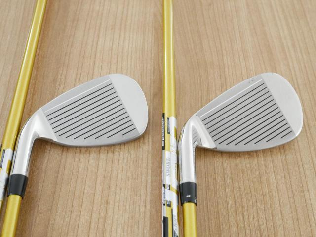 Iron set : Katana : ชุดเหล็ก Katana Sword ATC-589a (หน้าเด้ง) มีเหล็ก 6-Pw,Aw,Sw (7 ชิ้น) ก้านกราไฟต์ Fujikura Speeder 589 Flex R