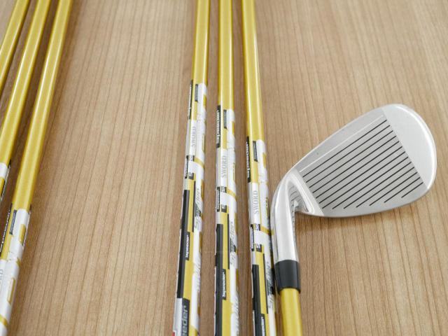 Iron set : Katana : ชุดเหล็ก Katana Sword ATC-589a (หน้าเด้ง) มีเหล็ก 6-Pw,Aw,Sw (7 ชิ้น) ก้านกราไฟต์ Fujikura Speeder 589 Flex R