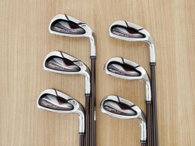 Lady club : All : ชุดเหล็ก PRGR Sweep CT-13 (ตีง่ายมาก) มีเหล็ก 7-Pw,Aw,Sw (6 ชิ้น) ก้านกราไฟต์ Flex L (M-30)