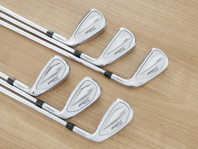 Iron set : Titleist : ชุดเหล็ก Titleist T350 Forged (รุ่นใหม่ล่าสุด ออกปี 2023) มีเหล็ก 6-Pw,48 (6 ชิ้น) ก้านเหล็ก NS Pro 105T Flex S