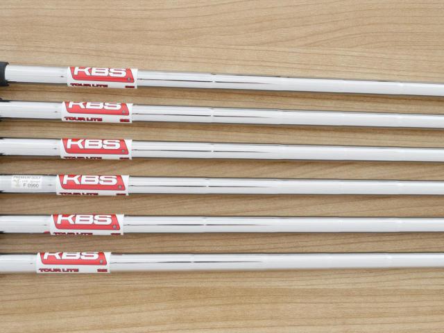 Iron set : Titleist : ชุดเหล็ก Titleist T100S Forged (รุ่นปี 2022) มีเหล็ก 5-Pw (6 ชิ้น) ก้านเหล็ก KBS Tour Lite 95 Flex S