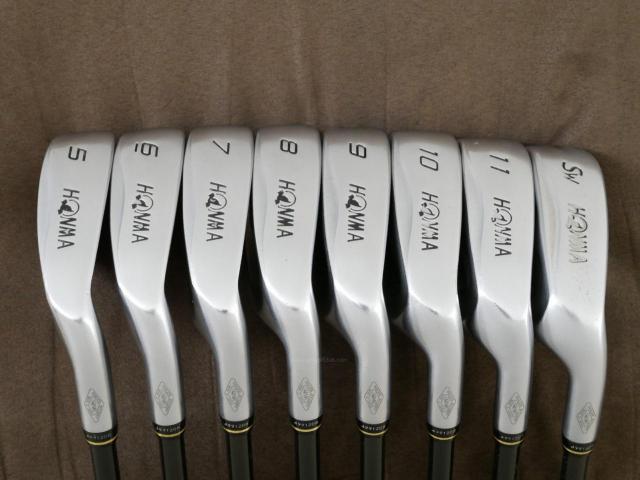 Iron set : Honma : ชุดเหล็ก Honma Beres MG602 (เหมาะกับซีเนียร์) มีเหล็ก 5-11,Sw (8 ชิ้น) ก้าน ARMRQ UD45 Flex R (2 ดาว)