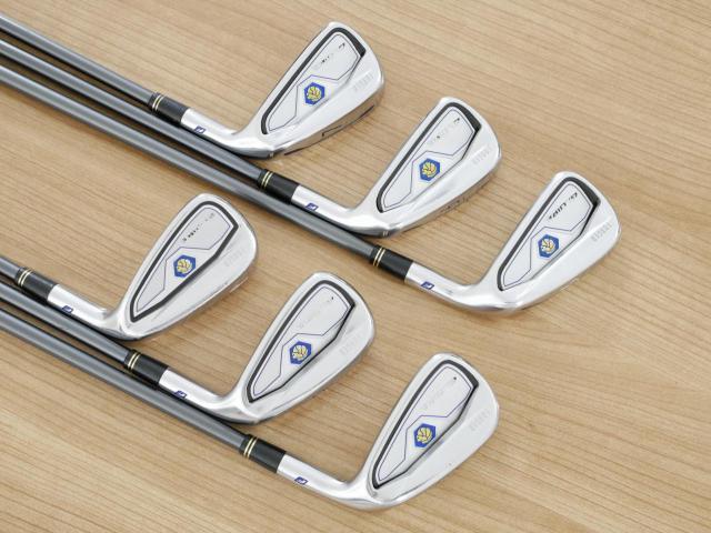 Iron set : Taylormade : ชุดเหล็ก Taylormade Gloire F Forged (รุ่นท๊อปสุด Japan Spec.) มีเหล็ก 5-Pw (6 ชิ้น) ก้านกราไฟต์ Flex R