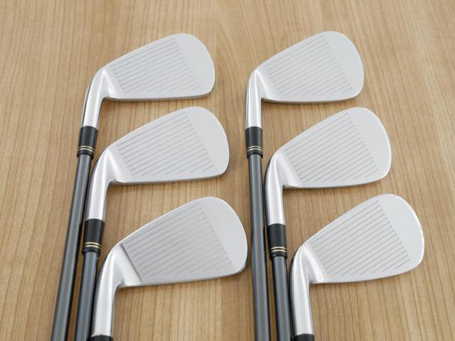 Iron set : Taylormade : ชุดเหล็ก Taylormade Gloire F Forged (รุ่นท๊อปสุด Japan Spec.) มีเหล็ก 5-Pw (6 ชิ้น) ก้านกราไฟต์ Flex R