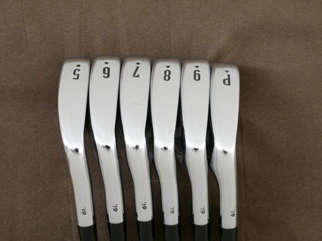 Iron set : Callaway : ชุดเหล็ก Callaway APEX Pro Forged (ออกปี 2019) มีเหล็ก 5-Pw (6 ชิ้น) ก้านเหล็ก NS Pro Modus 105 Flex S