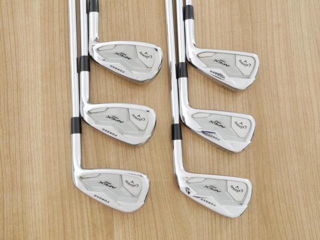 Iron set : Callaway : ชุดเหล็ก Callaway APEX Pro Forged (ออกปี 2019) มีเหล็ก 5-Pw (6 ชิ้น) ก้านเหล็ก NS Pro Modus 105 Flex S