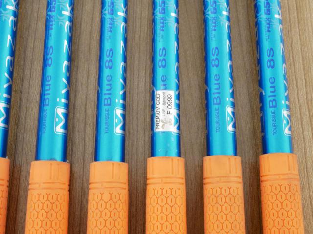 Iron set : Other Brand : ชุดเหล็ก Srixon Z545 Forged มีเหล็ก 5-Pw (6 ชิ้น) ก้านกราไฟต์ Miyazaki Blue 8 Flex S