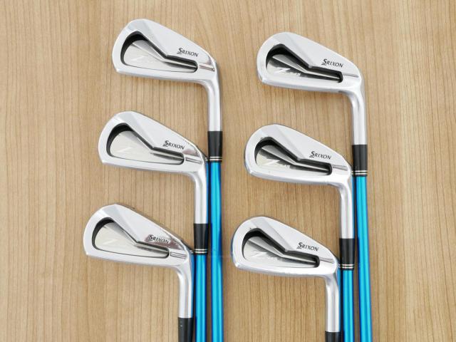 Iron set : Other Brand : ชุดเหล็ก Srixon Z545 Forged มีเหล็ก 5-Pw (6 ชิ้น) ก้านกราไฟต์ Miyazaki Blue 8 Flex S