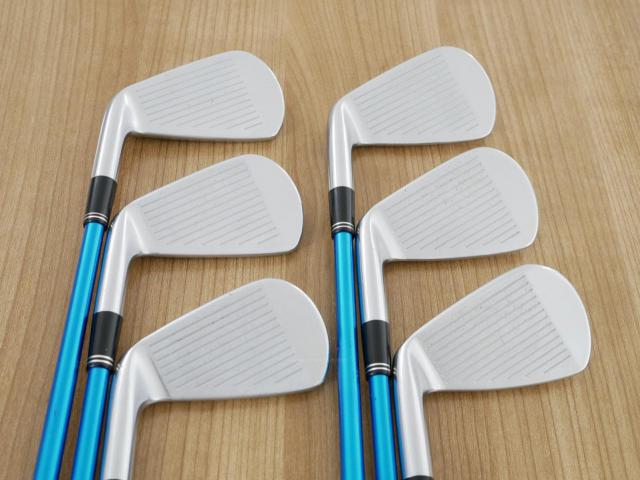 Iron set : Other Brand : ชุดเหล็ก Srixon Z545 Forged มีเหล็ก 5-Pw (6 ชิ้น) ก้านกราไฟต์ Miyazaki Blue 8 Flex S