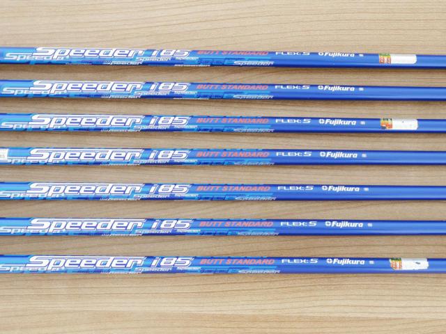 Iron set : Mizuno : ชุดเหล็ก Mizuno JPX FT-1 Forged (ปี 2017) มีเหล็ก 5-Pw,Aw (7 ชิ้น) ก้านกราไฟต์ Fujikura Speeder i85 Flex S