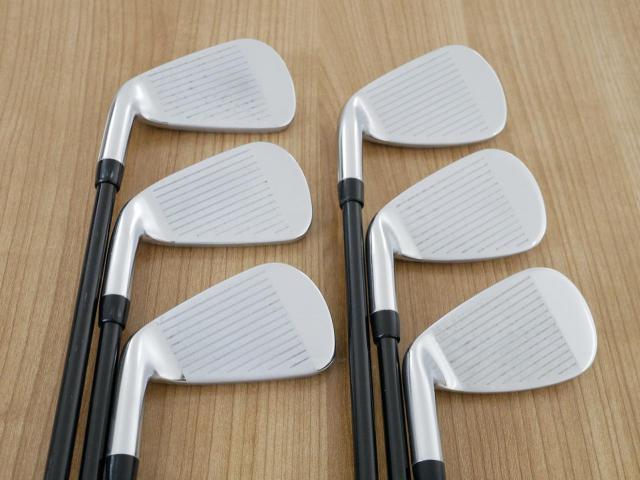 Iron set : Callaway : ชุดเหล็ก Callaway EPIC Star (ปี 2018 หน้าเด้ง โกงองศา ตีไกลมากๆ) มีเหล็ก 6-Pw,Aw (6 ชิ้น) ก้านกราไฟต์ Fujikura Speeder Evolution Flex R
