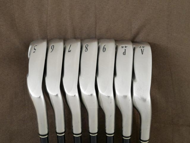 Iron set : XXIO : ชุดเหล็ก XXIO Impact Power Matching 5 มีเหล็ก 5-Pw,Aw (7 ชิ้น) ก้านกราไฟต์ MP-500 Flex SR