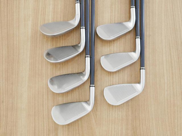 Iron set : XXIO : ชุดเหล็ก XXIO Impact Power Matching 5 มีเหล็ก 5-Pw,Aw (7 ชิ้น) ก้านกราไฟต์ MP-500 Flex SR