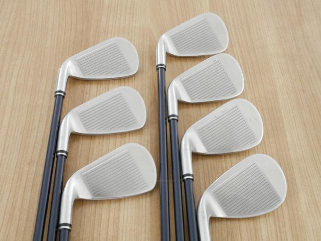 Iron set : XXIO : ชุดเหล็ก XXIO Impact Power Matching 5 มีเหล็ก 5-Pw,Aw (7 ชิ้น) ก้านกราไฟต์ MP-500 Flex SR