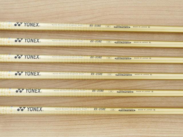 Iron set : Yonex : ชุดเหล็ก Yonex Royal E-Zone (ปี 2022 หน้าเด้งสุดๆ ตีไกลสุดๆ) มีเหล็ก 7-Pw,Aw,Sw (6 ชิ้น เหล็ก 7 ระยะเท่าเบอร์ 6 รุ่นอื่น) ก้านกราไฟต์ Flex SR