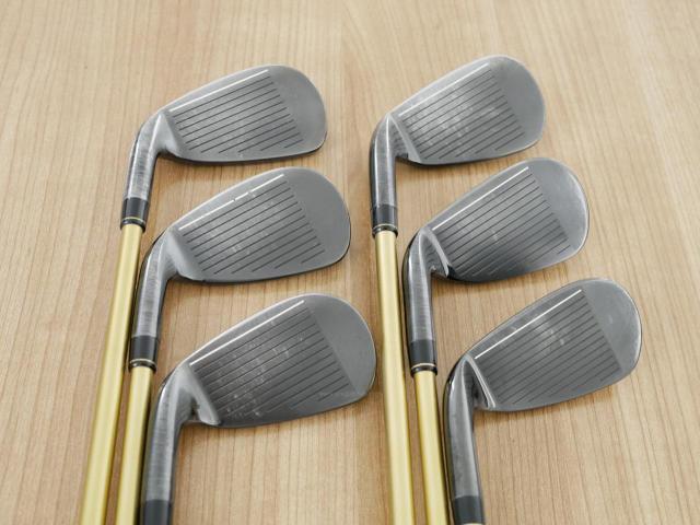 Iron set : Yonex : ชุดเหล็ก Yonex Royal E-Zone (ปี 2022 หน้าเด้งสุดๆ ตีไกลสุดๆ) มีเหล็ก 7-Pw,Aw,Sw (6 ชิ้น เหล็ก 7 ระยะเท่าเบอร์ 6 รุ่นอื่น) ก้านกราไฟต์ Flex SR