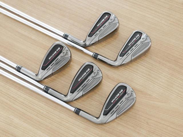 Iron set : Callaway : ชุดเหล็ก Callaway Big Bertha (รุ่นล่าสุด ปี 2023 ตีง่ายที่สุดของ Callaway) มีเหล็ก 6-Pw (5 ชิ้น) ก้านเหล็ก NS Pro 950 Neo Flex S