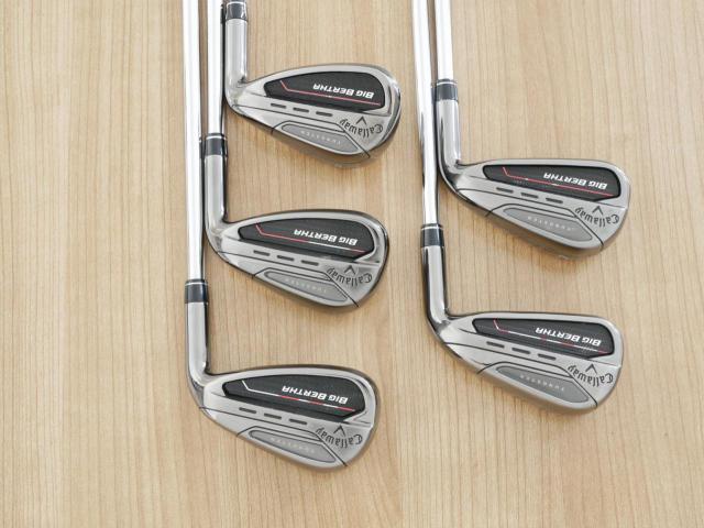 Iron set : Callaway : ชุดเหล็ก Callaway Big Bertha (รุ่นล่าสุด ปี 2023 ตีง่ายที่สุดของ Callaway) มีเหล็ก 6-Pw (5 ชิ้น) ก้านเหล็ก NS Pro 950 Neo Flex S