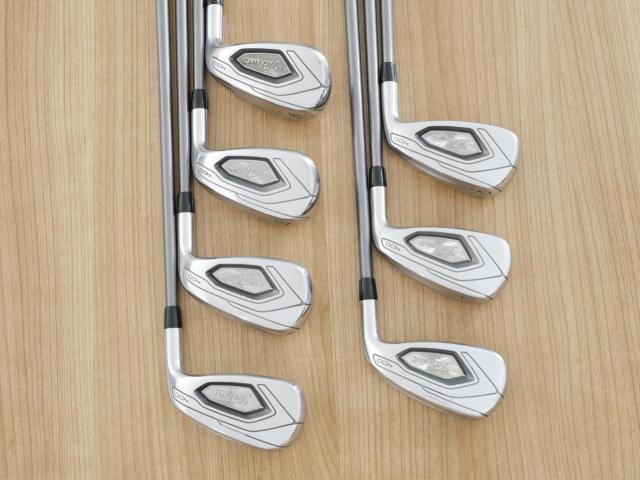 Iron set : Titleist : ชุดเหล็ก Titleist T400 (ตีง่ายที่สุด ไกลที่สุด ออกปี 2020) มีเหล็ก 6-Pw,43,49 (7 ชิ้น) ก้านกราไฟต์ Mitsubishi TENSEI 50 Flex R