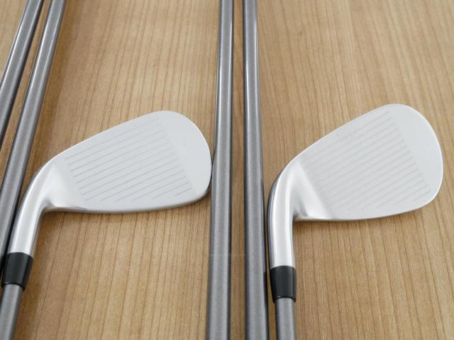 Iron set : Titleist : ชุดเหล็ก Titleist T400 (ตีง่ายที่สุด ไกลที่สุด ออกปี 2020) มีเหล็ก 6-Pw,43,49 (7 ชิ้น) ก้านกราไฟต์ Mitsubishi TENSEI 50 Flex R