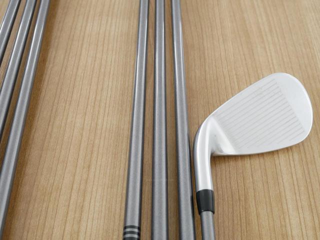 Iron set : Titleist : ชุดเหล็ก Titleist T400 (ตีง่ายที่สุด ไกลที่สุด ออกปี 2020) มีเหล็ก 6-Pw,43,49 (7 ชิ้น) ก้านกราไฟต์ Mitsubishi TENSEI 50 Flex R