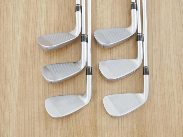 Iron set : Honma : ชุดเหล็ก Honma Tour World GS (ออกปี 2021 ใบใหญ่ ตีง่าย ไกล) มีเหล็ก 6-11 (6 ชิ้น) ก้านเหล็ก NS Pro ZELOS 8 Flex R