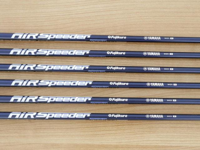 Iron set : Yamaha : ชุดเหล็ก Yamaha Inpres UD+2 (ออกปี 2021 ตีไกลที่สุด ไกลกว่าเหล็กทั่วไป 2 เบอร์ หน้าเด้ง COR 0.822) มีเหล็ก 6-Pw,Aw (6 ชิ้น) ก้านกราไฟต์ Fujikura Air Speeder M421i Flex R