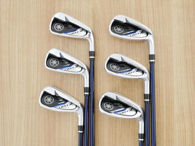 Iron set : Yamaha : ชุดเหล็ก Yamaha Inpres UD+2 (ออกปี 2021 ตีไกลที่สุด ไกลกว่าเหล็กทั่วไป 2 เบอร์ หน้าเด้ง COR 0.822) มีเหล็ก 6-Pw,Aw (6 ชิ้น) ก้านกราไฟต์ Fujikura Air Speeder M421i Flex R