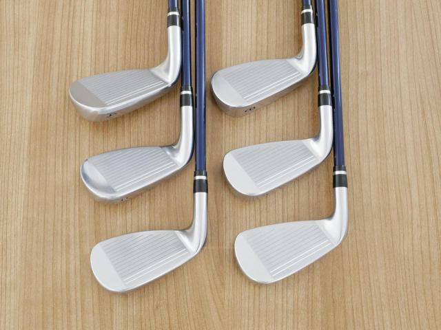 Iron set : Yamaha : ชุดเหล็ก Yamaha Inpres UD+2 (ออกปี 2021 ตีไกลที่สุด ไกลกว่าเหล็กทั่วไป 2 เบอร์ หน้าเด้ง COR 0.822) มีเหล็ก 6-Pw,Aw (6 ชิ้น) ก้านกราไฟต์ Fujikura Air Speeder M421i Flex R