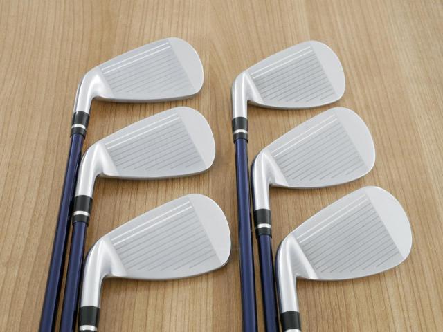 Iron set : Yamaha : ชุดเหล็ก Yamaha Inpres UD+2 (ออกปี 2021 ตีไกลที่สุด ไกลกว่าเหล็กทั่วไป 2 เบอร์ หน้าเด้ง COR 0.822) มีเหล็ก 6-Pw,Aw (6 ชิ้น) ก้านกราไฟต์ Fujikura Air Speeder M421i Flex R