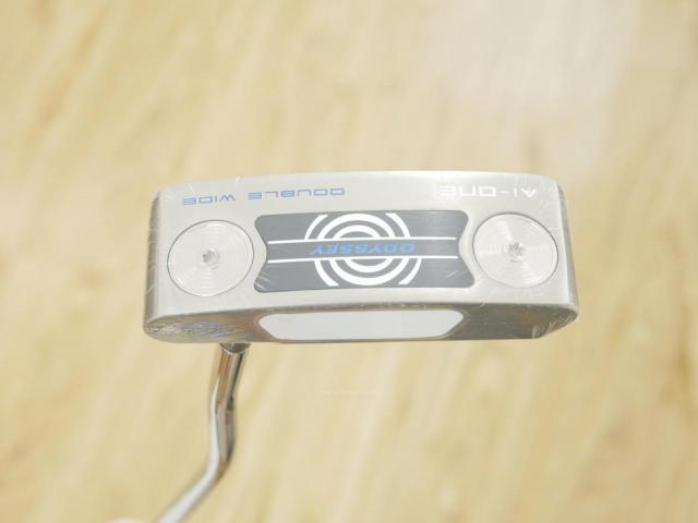 Putter : All : **ของใหม่ ยังไม่แกะพลาสติก** พัตเตอร์ Odyssey Ai-ONE Silver Double Wide (รุ่นล่าสุด ออกปี 2024) ก้าน Stroke LAB 90 ยาว 34 นิ้ว